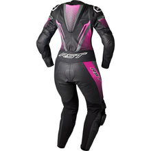 RST Moto Tractech EVO D3O Ladies Moto Leather Suit - Black/Pink_1837447