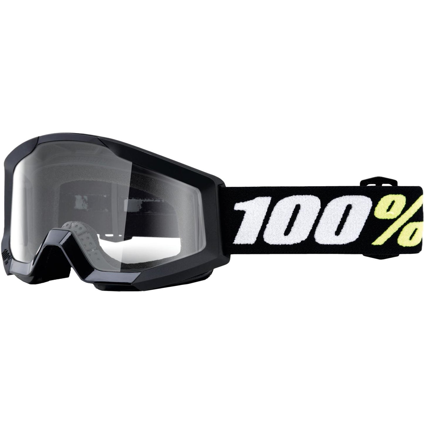 100% Strata Mini Goggles - Black - Clear Lens [MPN: 50033-00004]_1837734