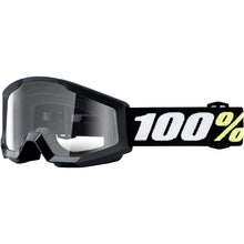 100% Strata Mini Goggles - Black - Clear Lens [MPN: 50033-00004]_1837734