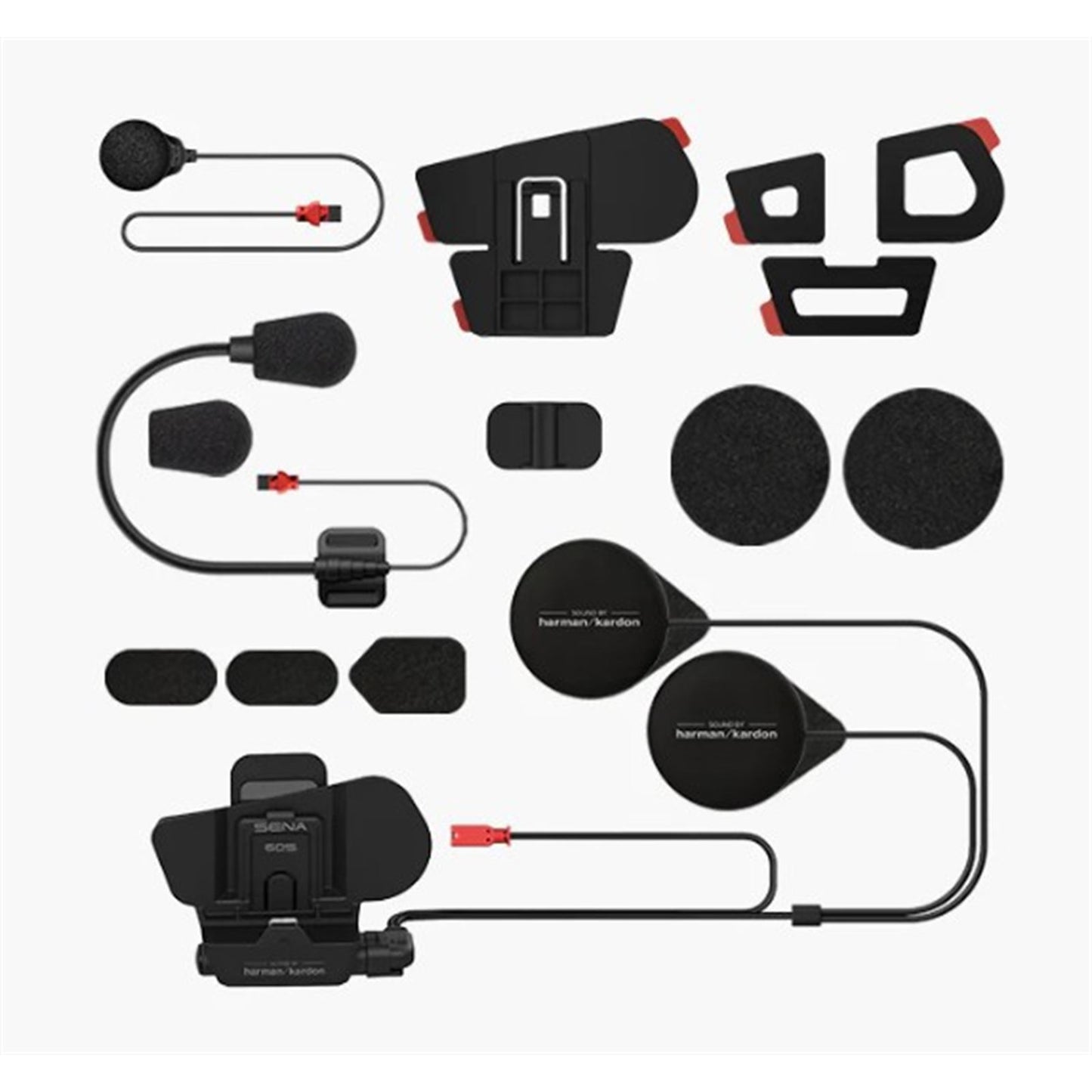 Sena Helmet Clamp Kit With Universal Microphone Kit [MPN: SC-A0357]_1873928