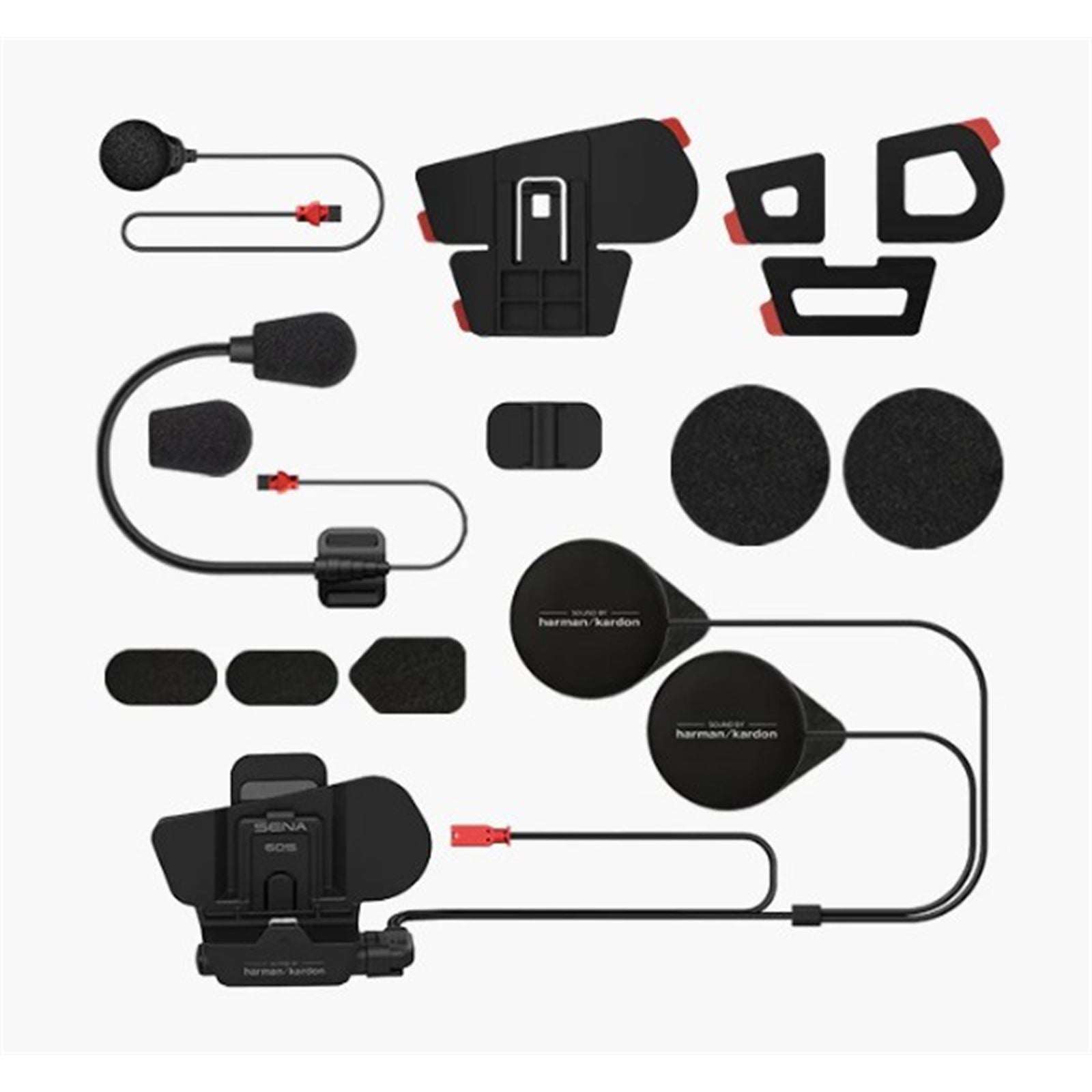 Sena Helmet Clamp Kit With Universal Microphone Kit [MPN: SC-A0357]_1873928