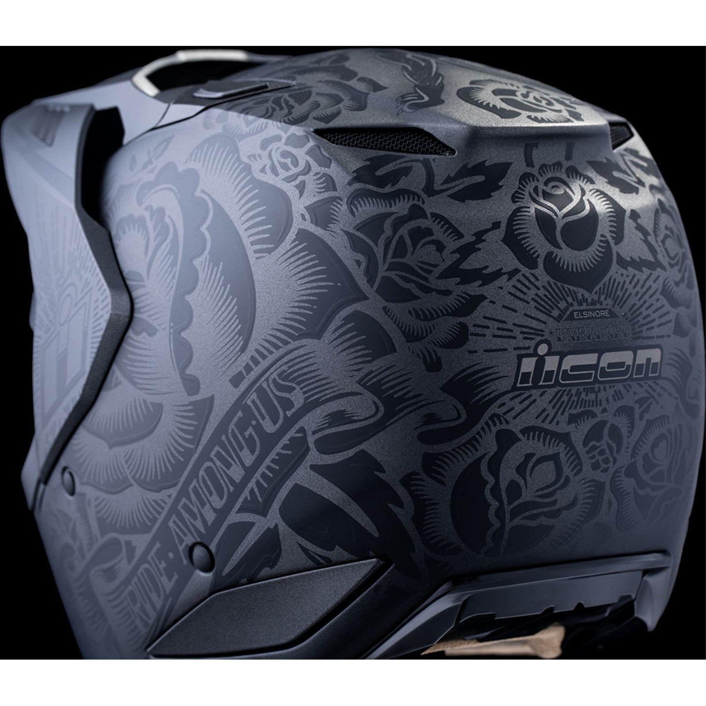 Icon Elsinore™ Helmet - Darkgard - Black_1830889