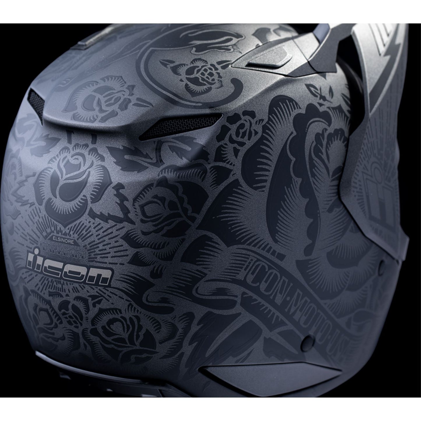 Icon Elsinore™ Helmet - Darkgard - Black_1834714