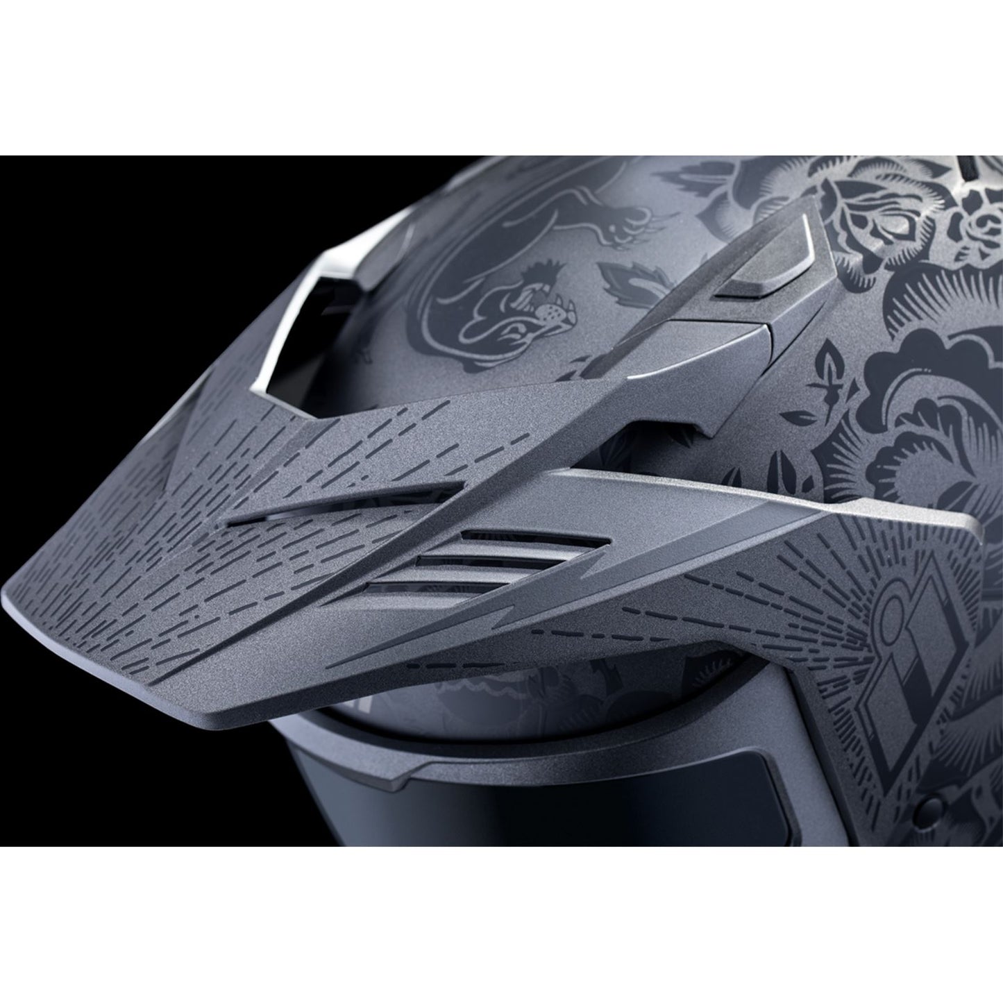 Icon Elsinore™ Helmet - Darkgard - Black_1835121