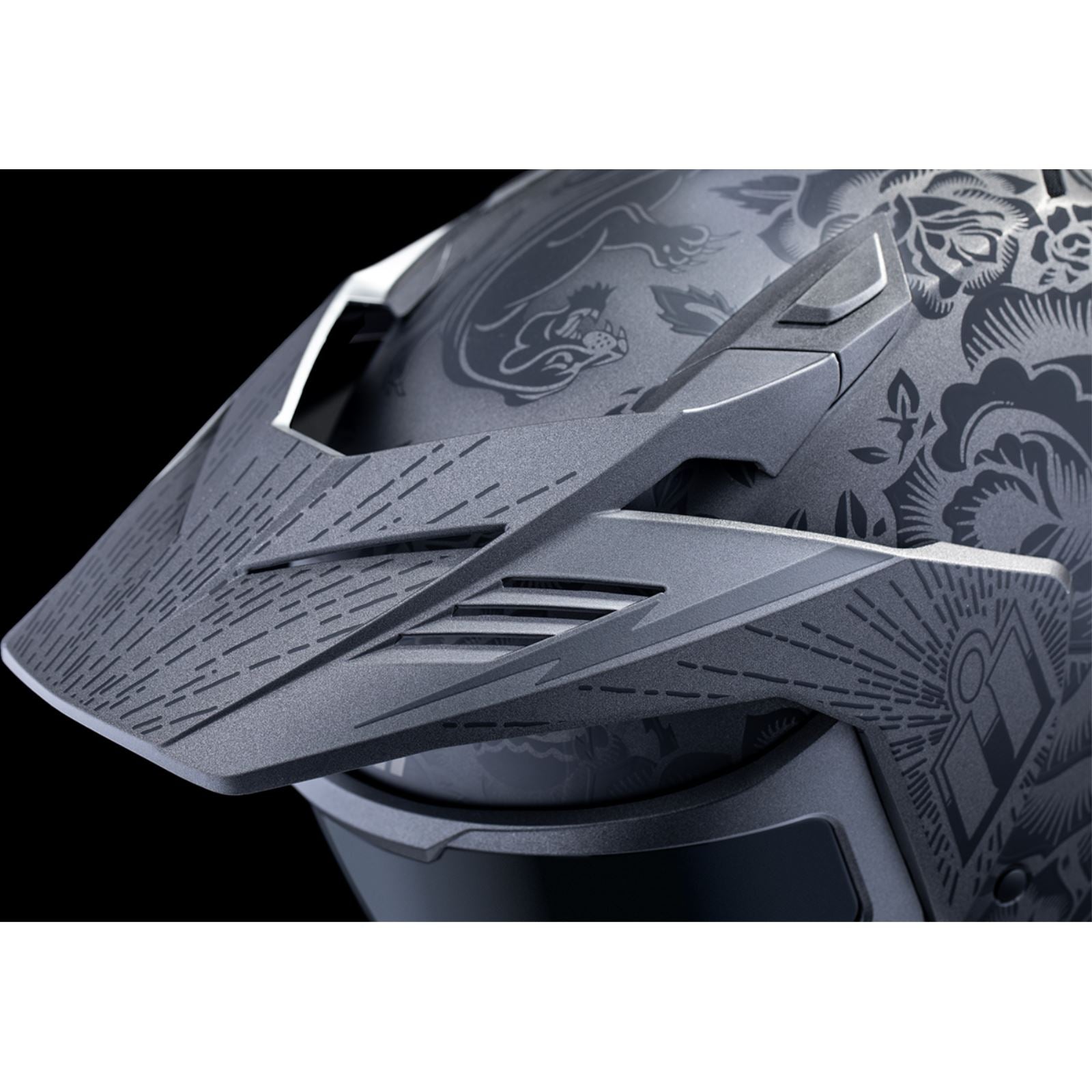 Icon Elsinore™ Helmet - Darkgard - Black_1835121