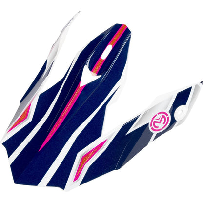 Moose Offroad MR3 Peak Visor - F.A.F. - Navy/White/Pink [MPN: 0132-2005]_2145279