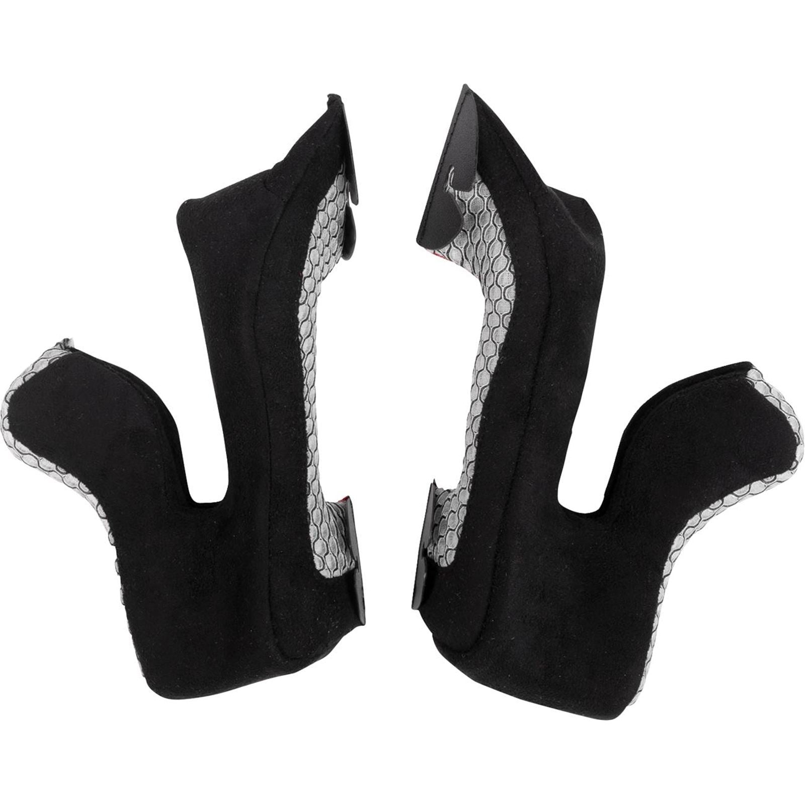 Moose Offroad MR3 Cheek Pads - F.A.F. - Black_2098746