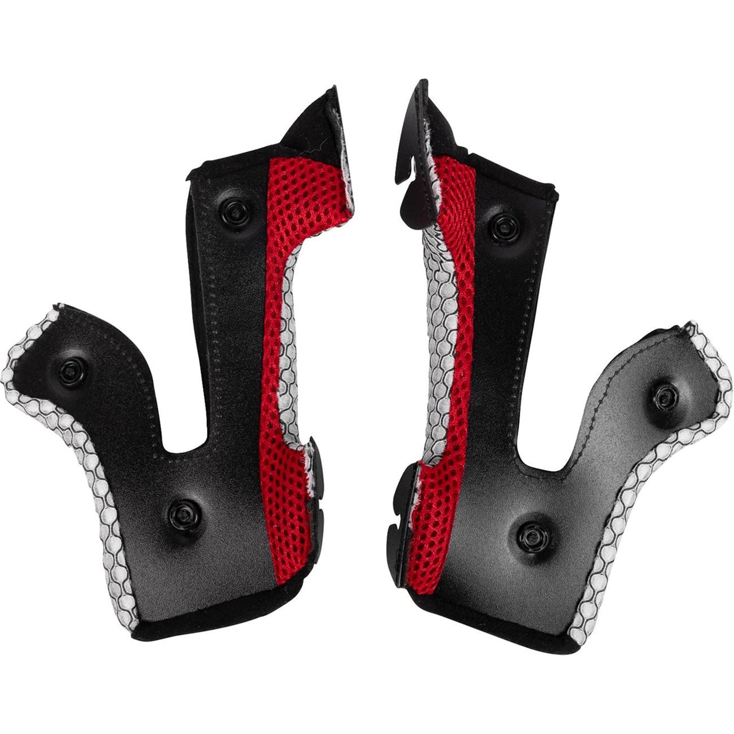 Moose Offroad MR3 Cheek Pads - F.A.F. - Black_2098726