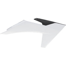Acerbis Radiator Shrouds - White/Black for KTM [MPN: 2986481035]_1833204