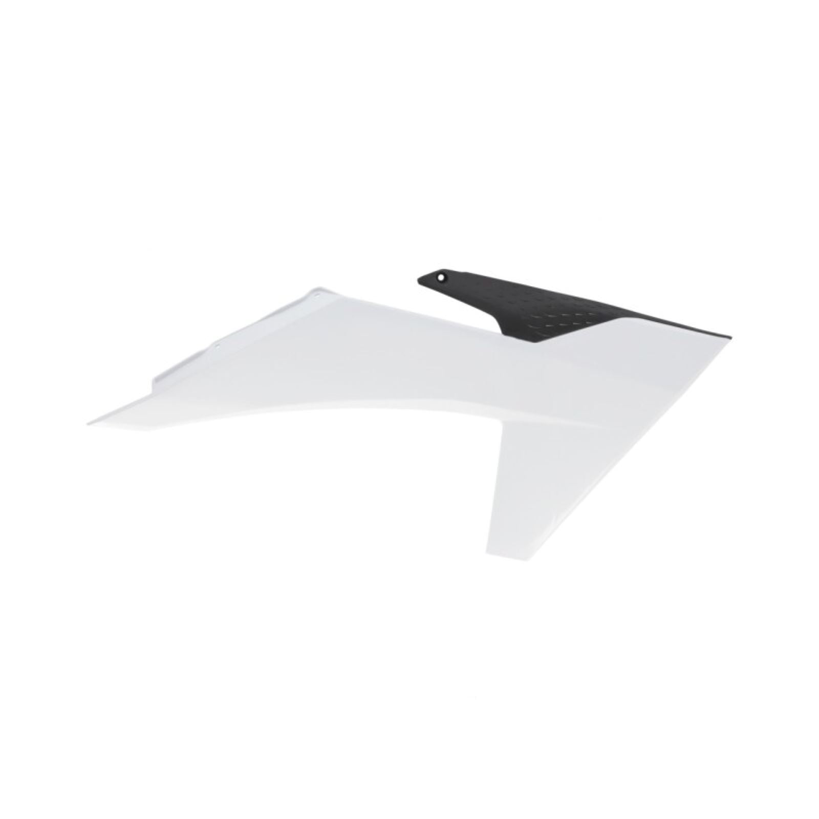 Acerbis Radiator Shrouds - White/Black for KTM [MPN: 2986481035]_1885903
