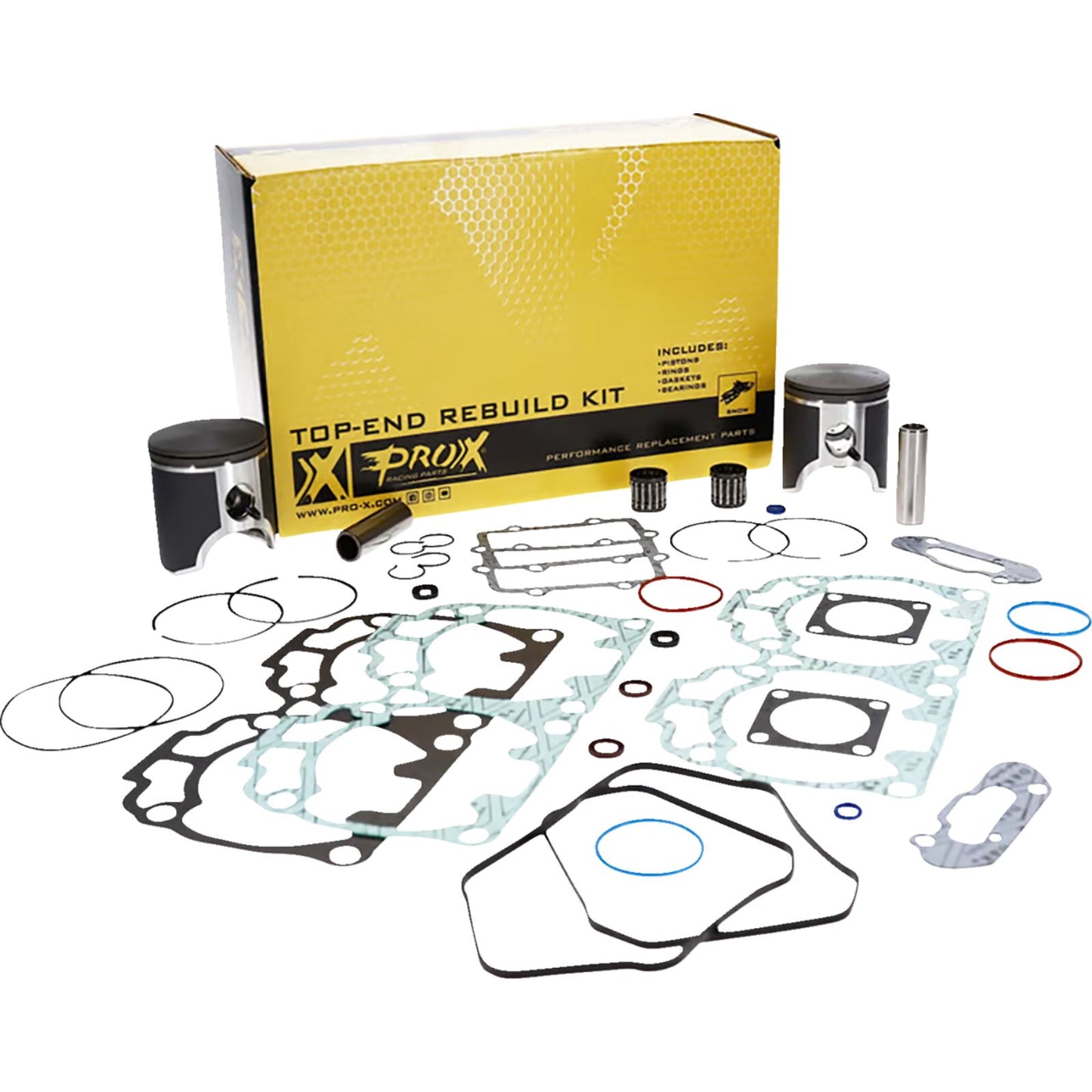 ProX Piston Kit with Gaskets for Ski-Doo [MPN: 11.5613.000]_1831136