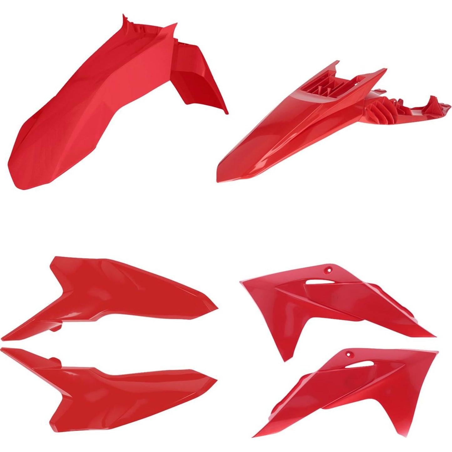 Acerbis Standard Body Kit - '25 Red for Gas Gas MC '24-'25 [MPN: 2987078211]_1952485