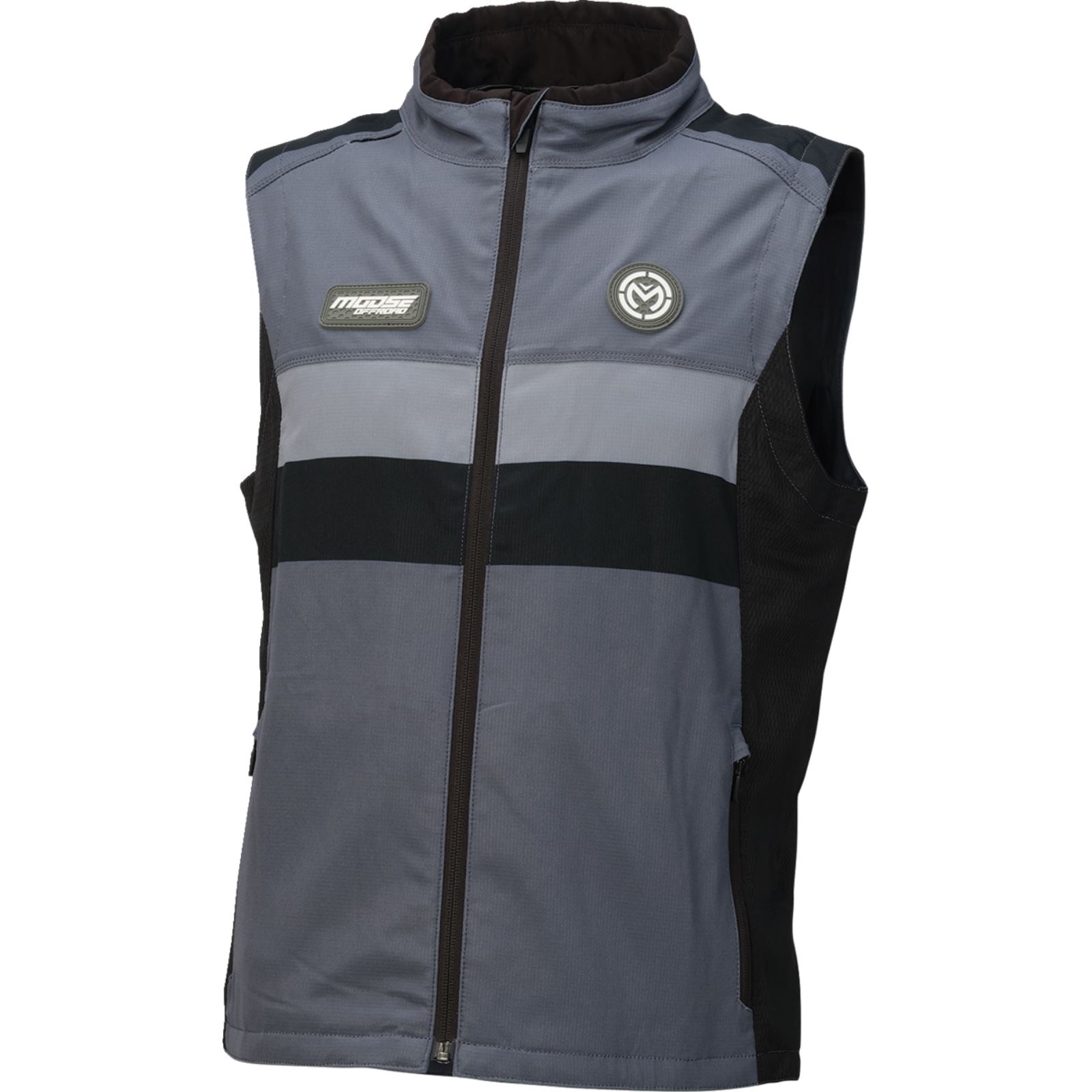Moose Offroad Moto Vest - Gray/Black_1835728