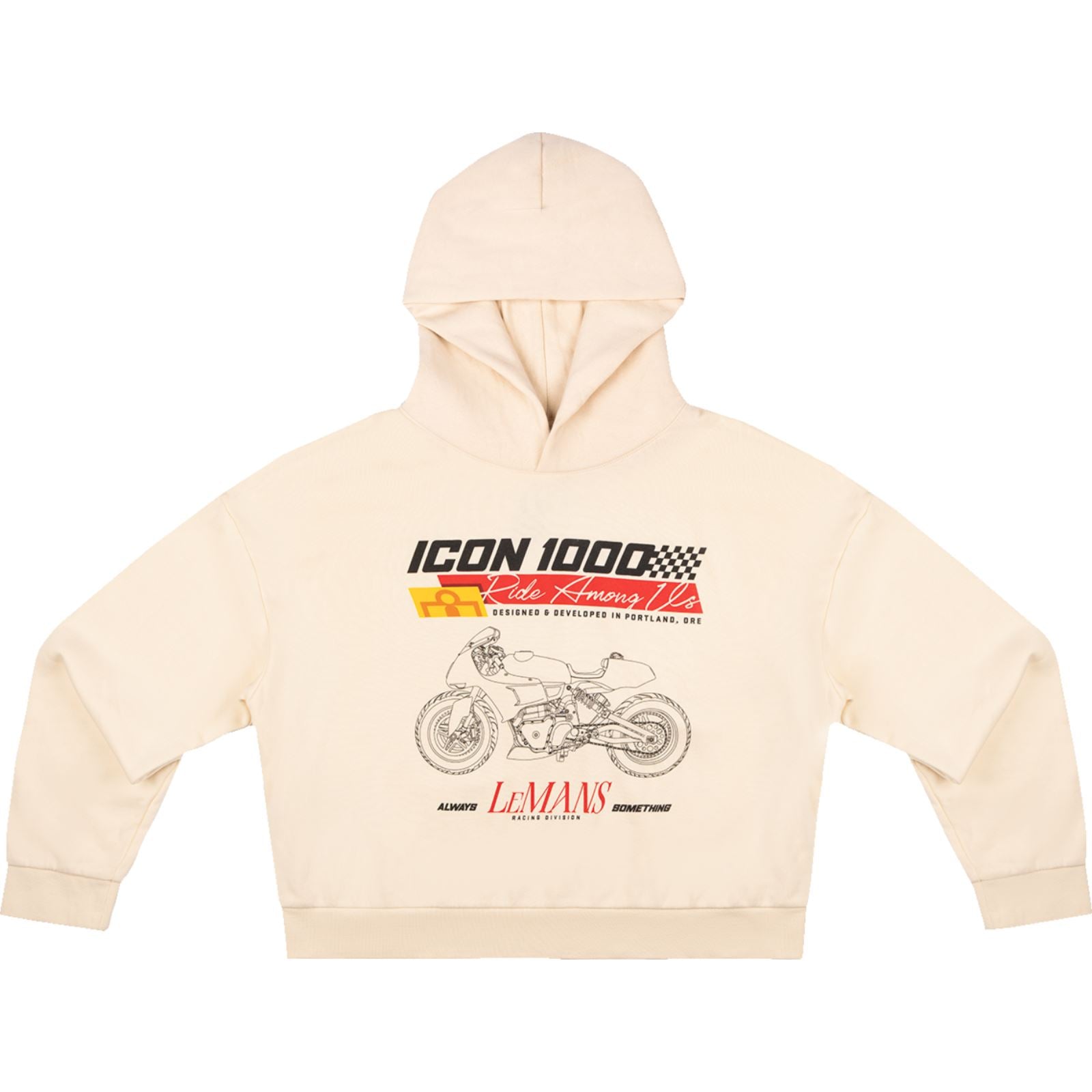 Icon Women's Always Something™ Hoodie - Ivory_1835396