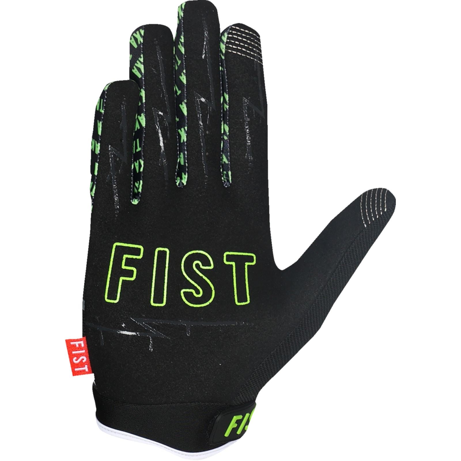 Fist Handwear Strapped Taka Higashino Cali Roll Gloves - Black/Fluorescent Green_1835336