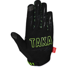 Fist Handwear Strapped Taka Higashino Cali Roll Gloves - Black/Fluorescent Green_1832531