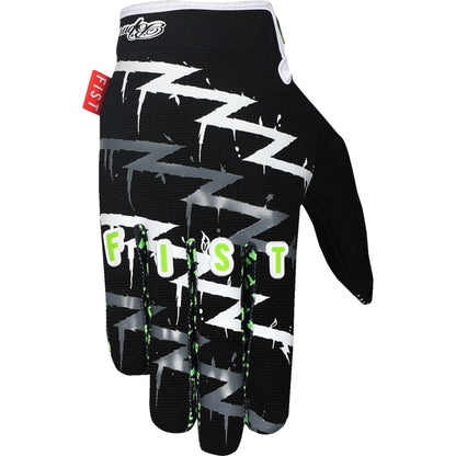 Fist Handwear Strapped Taka Higashino Cali Roll Gloves - Black/Fluorescent Green_1834764