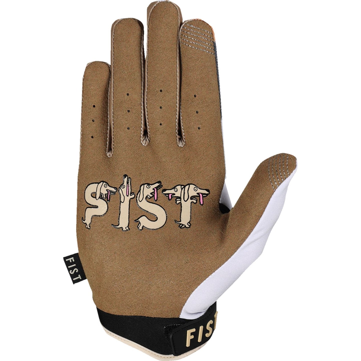 Fist Handwear Strapped Graphic Gloves_1832615