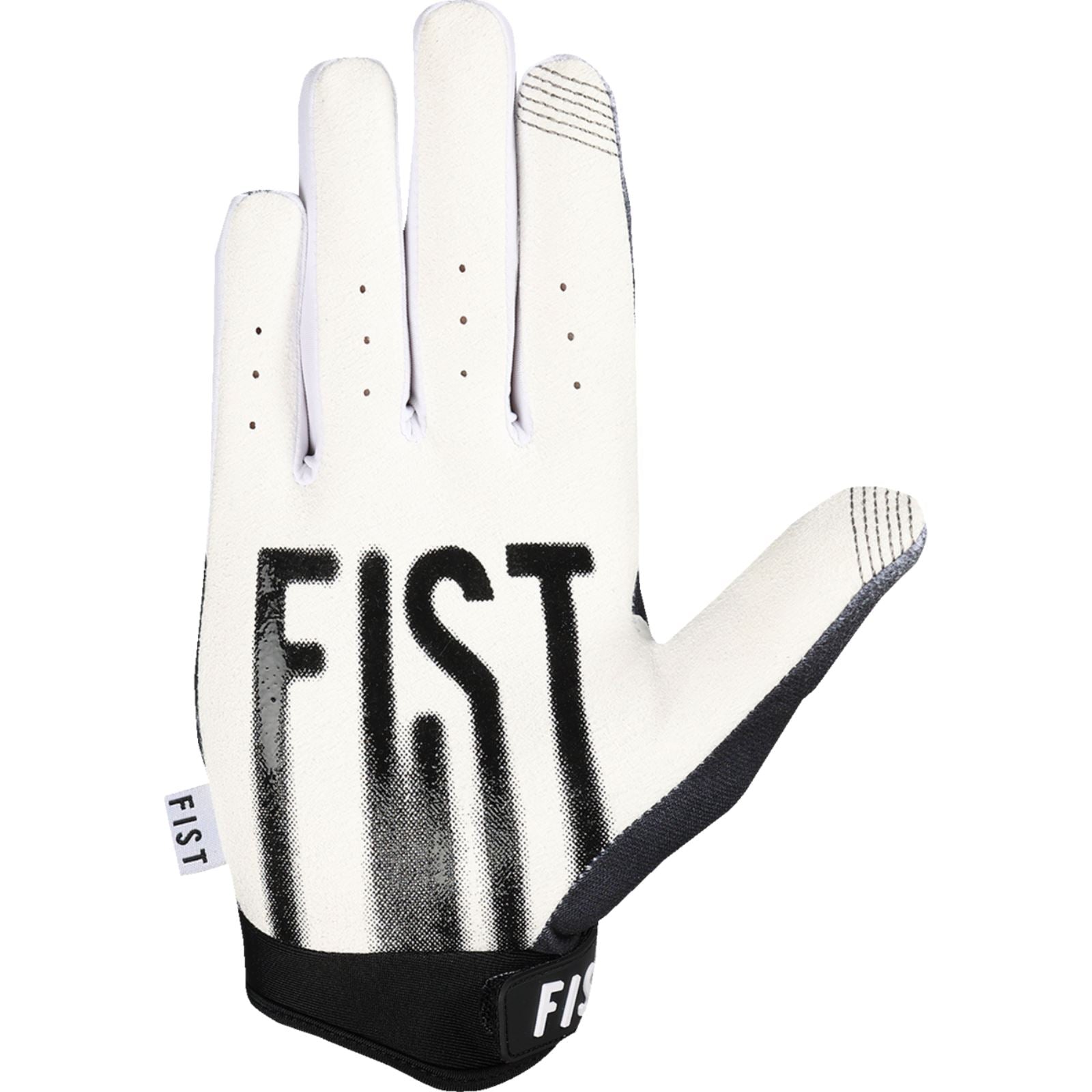 Fist Handwear Youth Strapped Blur Gloves - White/Black_1832606