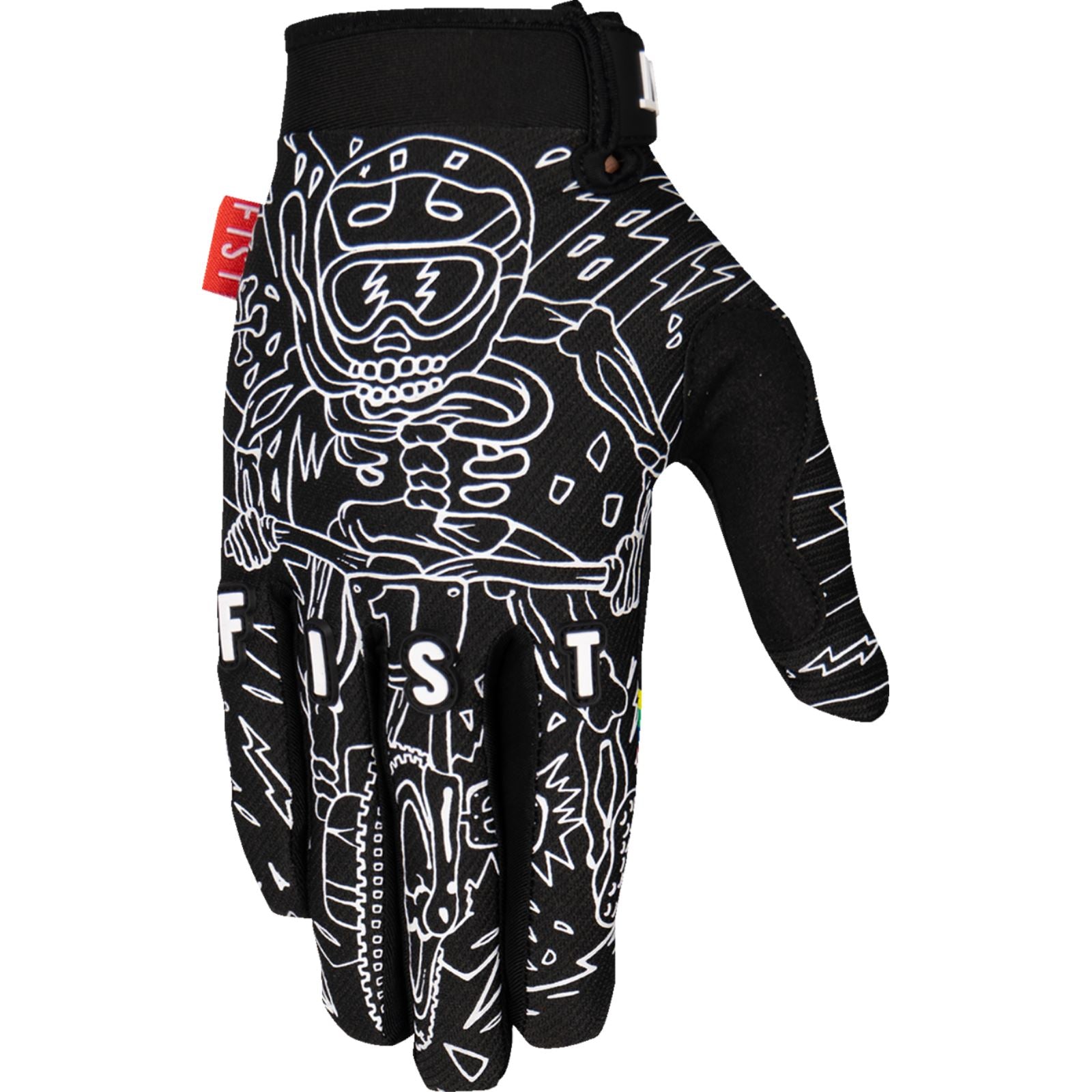 Fist Handwear Youth Strapped Sam Hill Red Label The G.O.A.T. Gloves_1832643