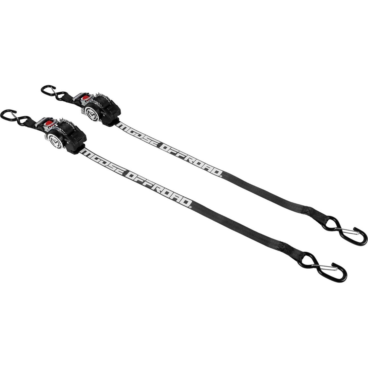 Moose Offroad Tie Down - Retractable Ratchet - 1" x 10' - Black [MPN: 3920-0550]_1952497