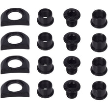 Full Speed Ahead Chainring Bolt Tab Cover for Carbon Cranks, 4mm - Silver [MPN: 380-6104]_1921766