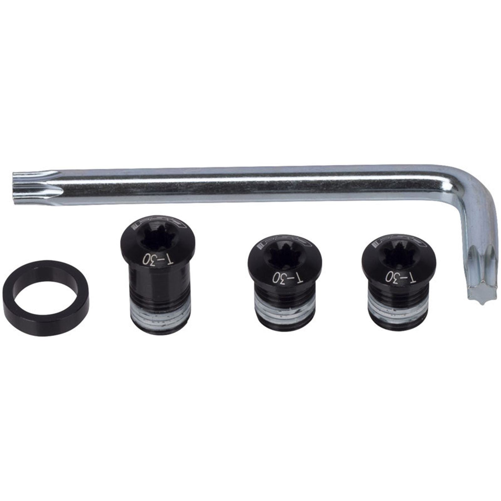 Full Speed Ahead Chainring Bolt Kit for 386 K-Force Light - Silver [MPN: 390-1044]_1921784
