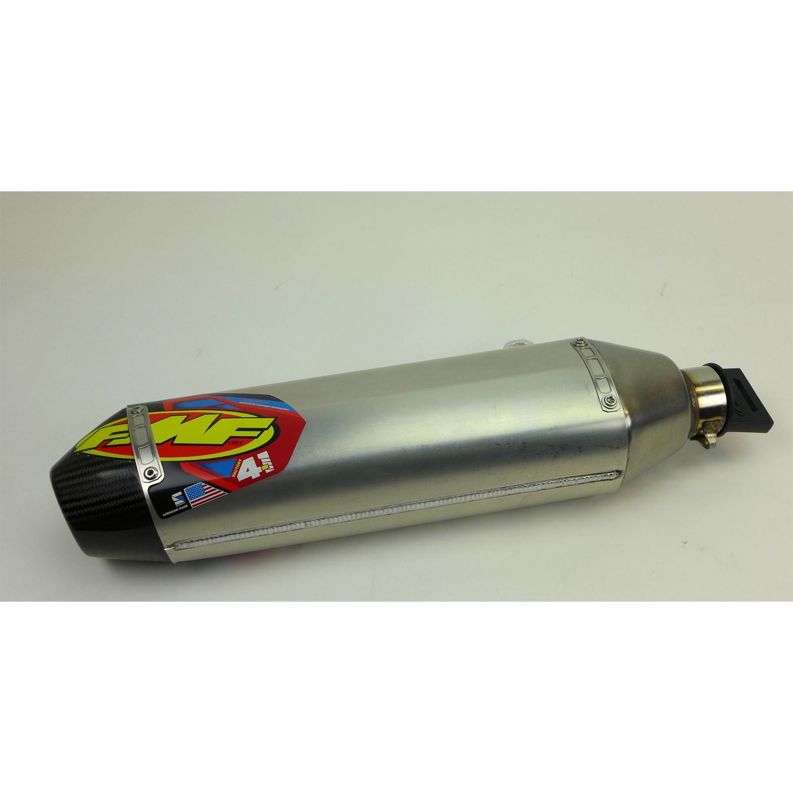 FMF Racing Aluminum Factory 4.1 Slip-On Carbon Fiber End Cap XCF-W/FE OPEN BOX [MPN: 045647]_1841716
