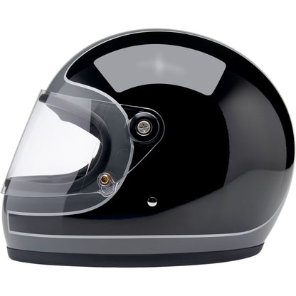Biltwell Inc. Biltwell Gringo S Helmet - Tracker - Gloss Storm Gray/Black_1840059
