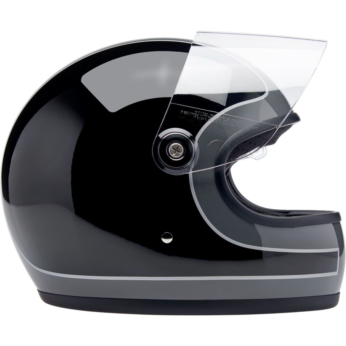Biltwell Inc. Biltwell Gringo S Helmet - Tracker - Gloss Storm Gray/Black_1840899