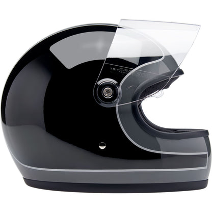 Biltwell Inc. Biltwell Gringo S Helmet - Tracker - Gloss Storm Gray/Black_1840899