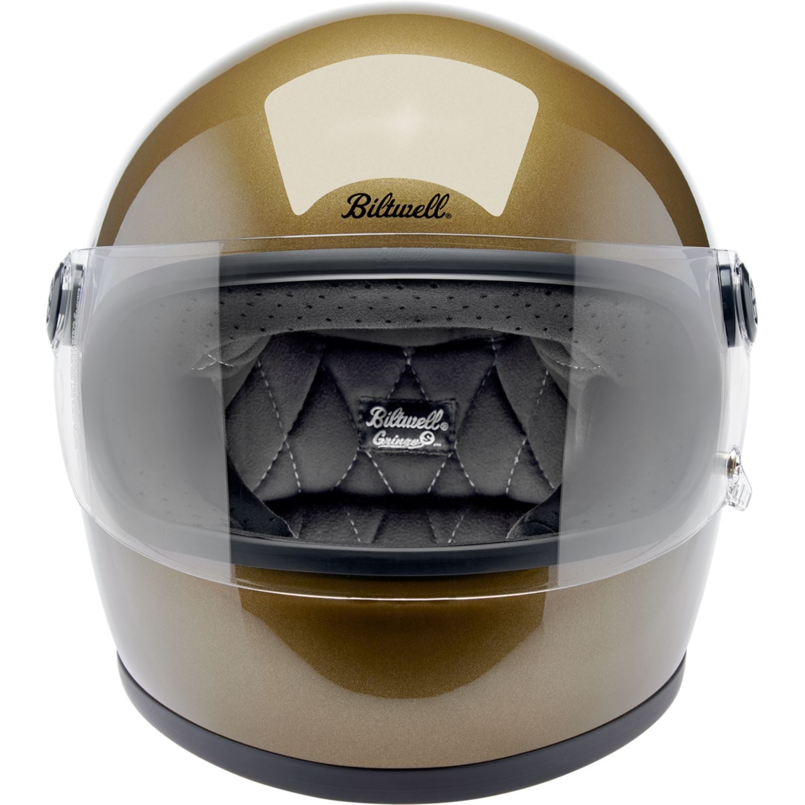 Biltwell Inc. Biltwell Gringo S Helmet - Metallic Ugly Gold_1840910