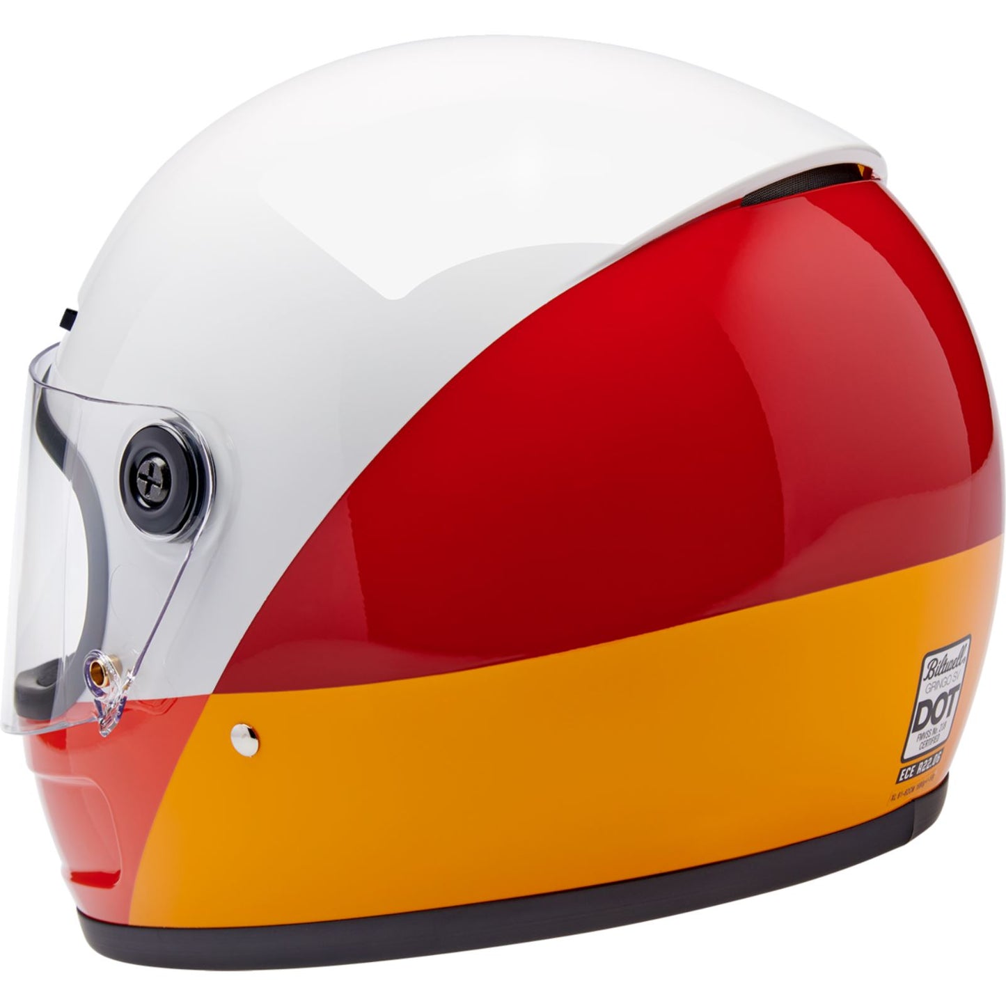 Biltwell Inc. Biltwell Gringo SV Helmet - Gloss Intersection Warm_1840000