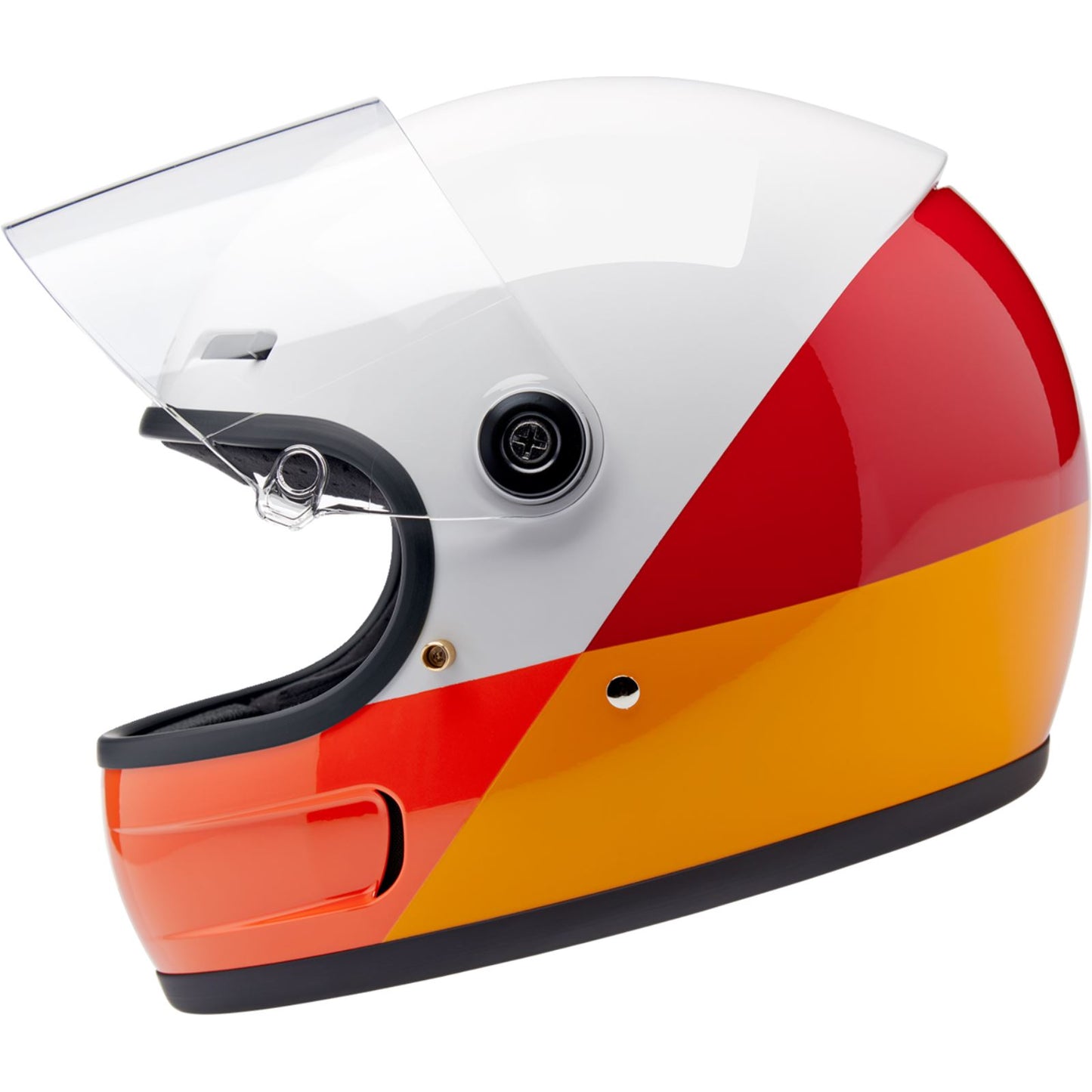 Biltwell Inc. Biltwell Gringo SV Helmet - Gloss Intersection Warm_1840528