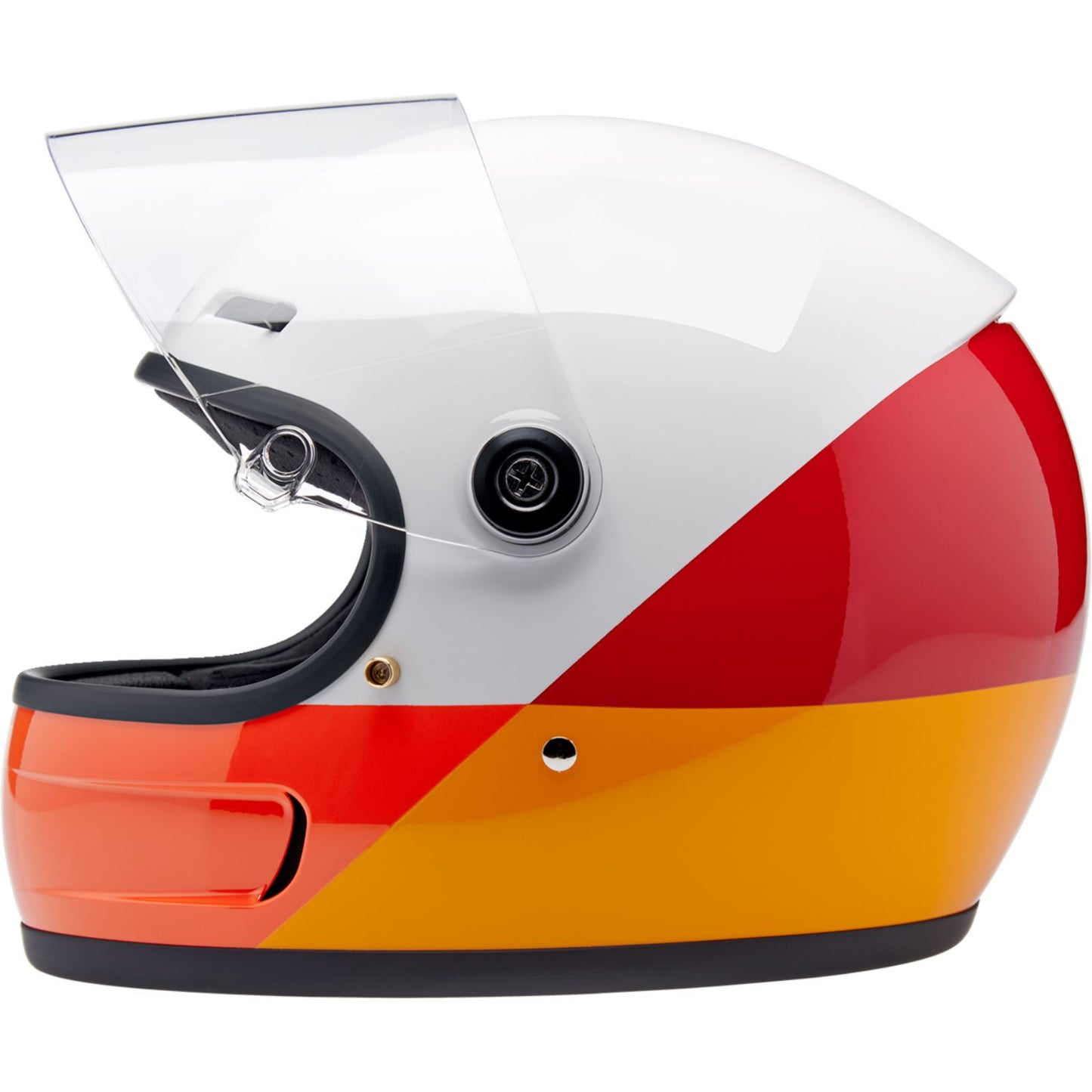 Biltwell Inc. Biltwell Gringo SV Helmet - Gloss Intersection Warm_1840843