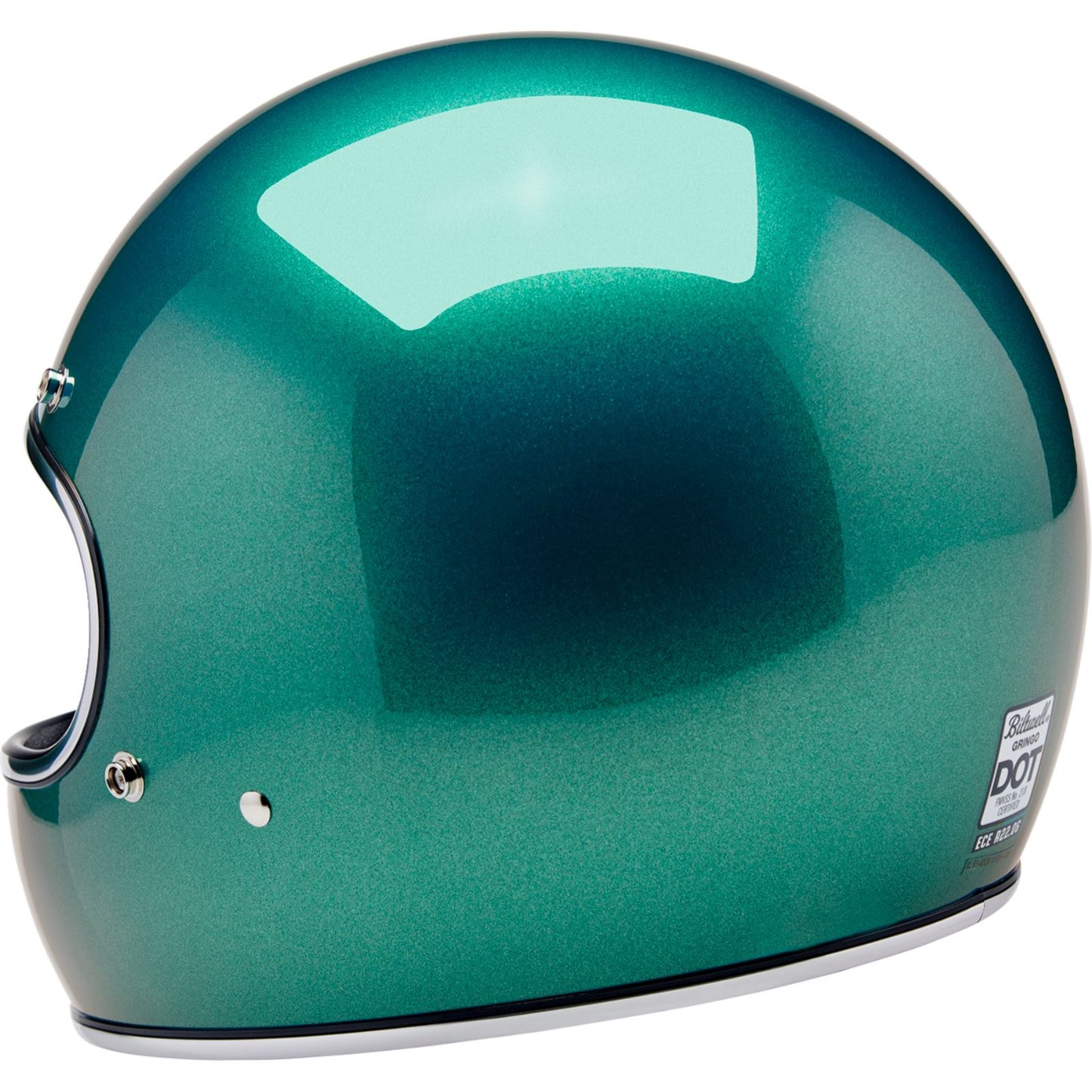 Biltwell Inc. Biltwell Gringo Helmet - Metallic Catalina_1841462