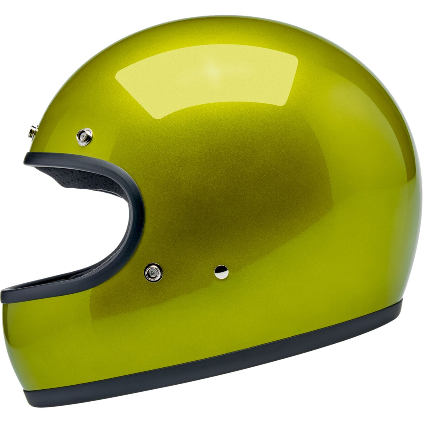 Biltwell Inc. Biltwell Gringo Helmet - Metallic Lime_1840891