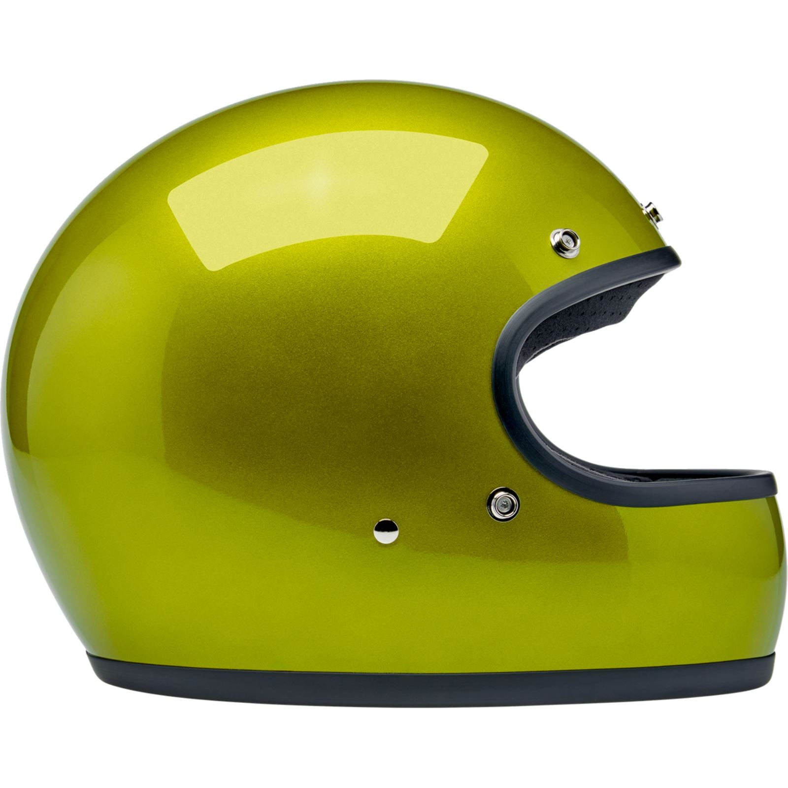 Biltwell Inc. Biltwell Gringo Helmet - Metallic Lime_1841040