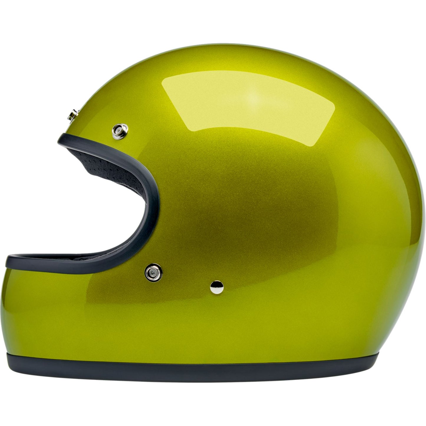 Biltwell Inc. Biltwell Gringo Helmet - Metallic Lime_1841153