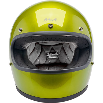 Biltwell Inc. Biltwell Gringo Helmet - Metallic Lime_1841410