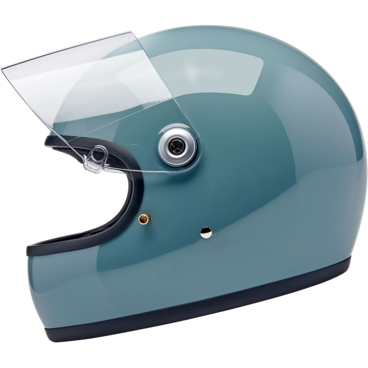 Biltwell Inc. Biltwell Gringo S Helmet - Gloss Agave Blue_1840101