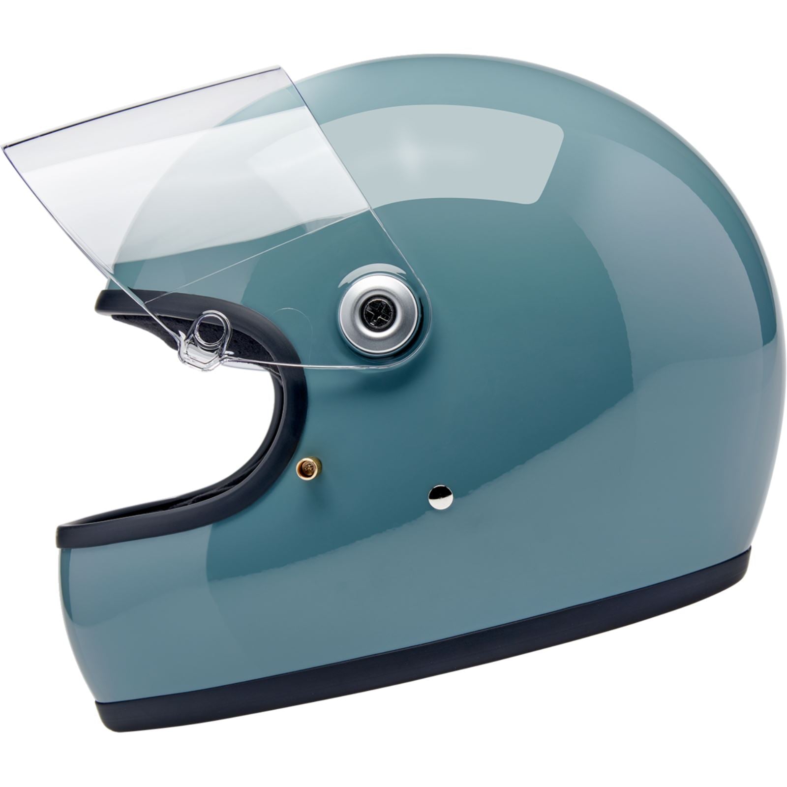 Biltwell Inc. Biltwell Gringo S Helmet - Gloss Agave Blue_1840101