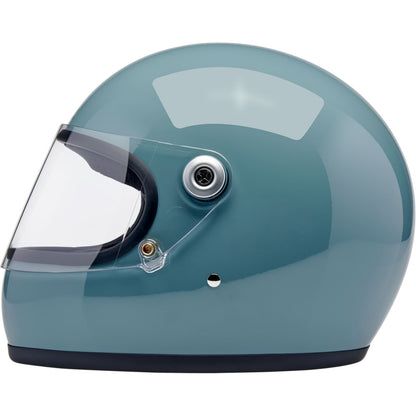Biltwell Inc. Biltwell Gringo S Helmet - Gloss Agave Blue_1840928