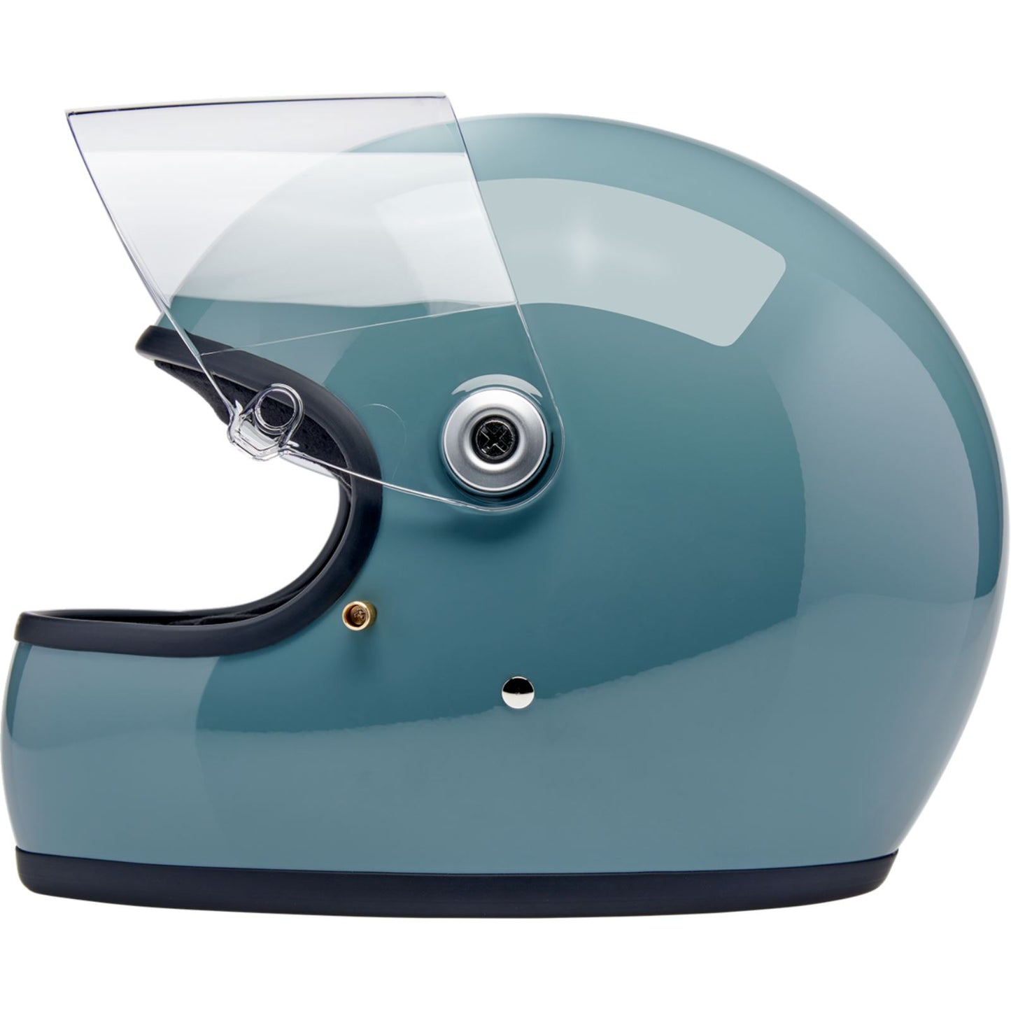 Biltwell Inc. Biltwell Gringo S Helmet - Gloss Agave Blue_1840929