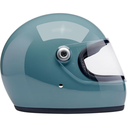 Biltwell Inc. Biltwell Gringo S Helmet - Gloss Agave Blue_1841072