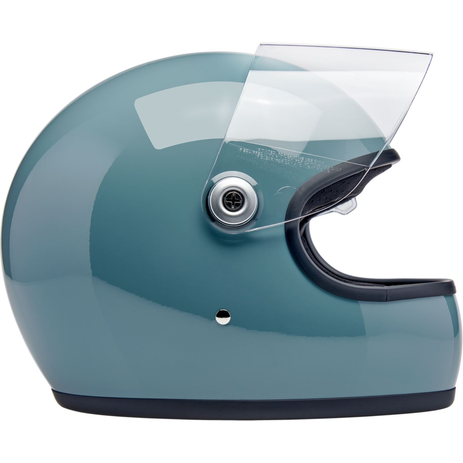 Biltwell Inc. Biltwell Gringo S Helmet - Gloss Agave Blue_1841073