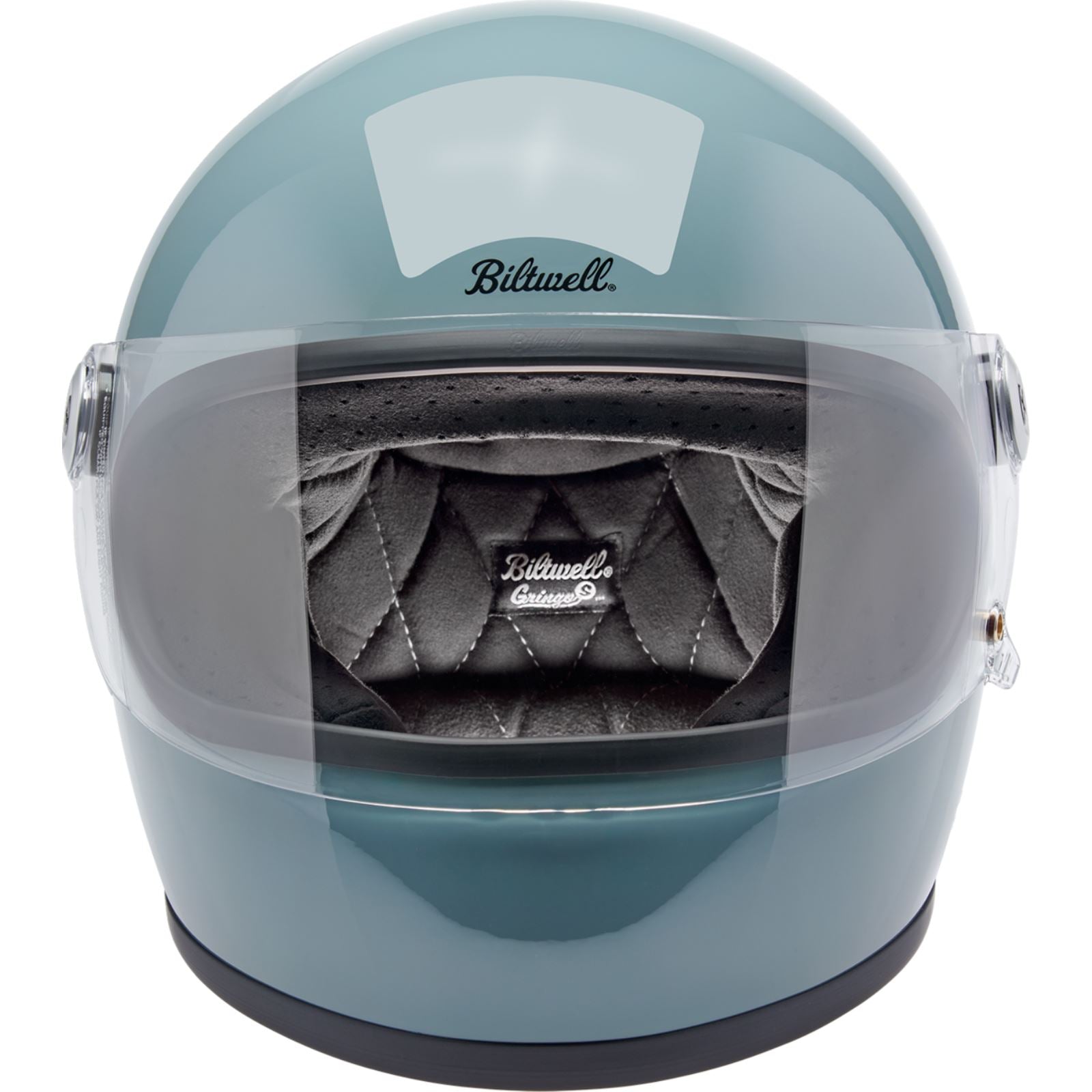 Biltwell Inc. Biltwell Gringo S Helmet - Gloss Agave Blue_1841144