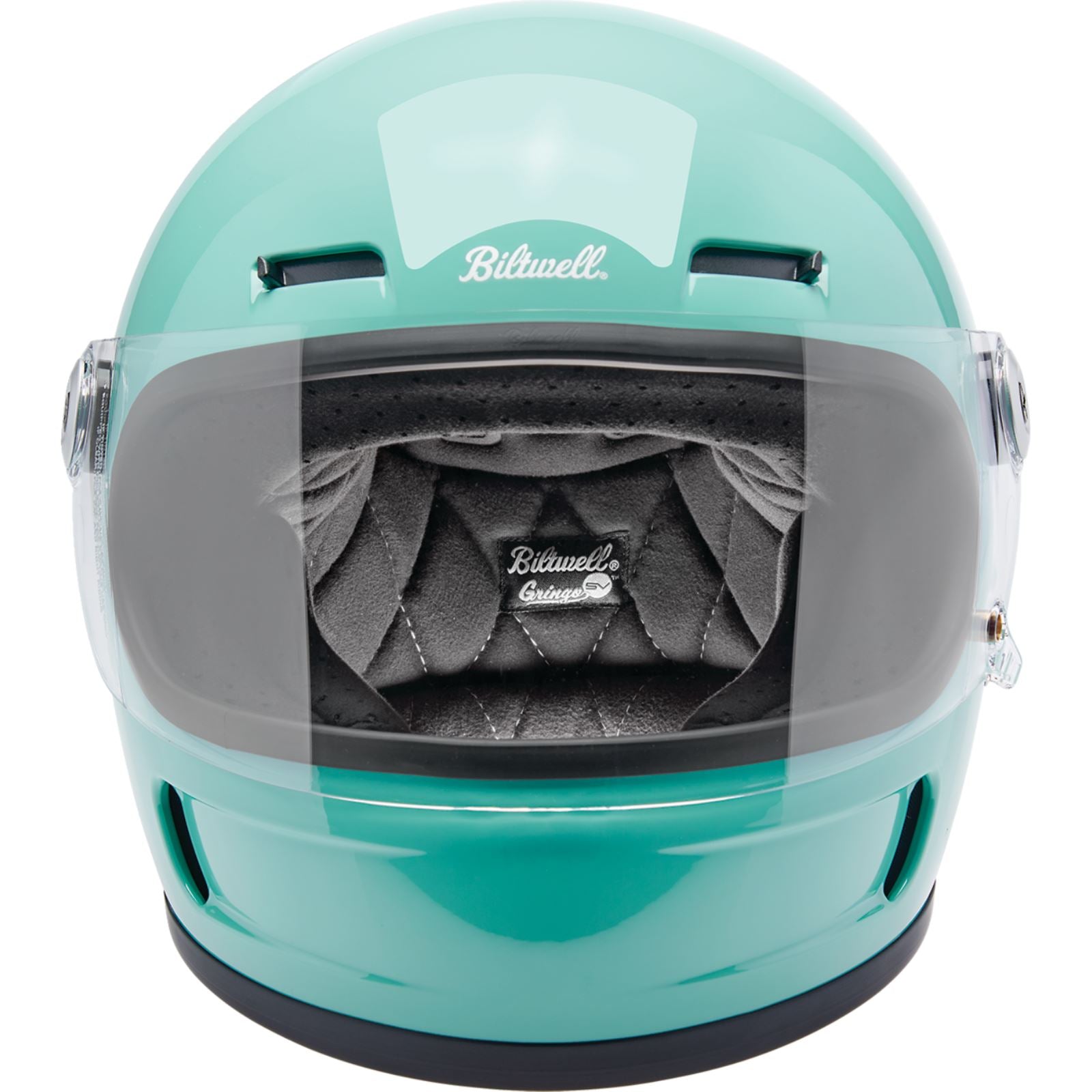 Biltwell Inc. Biltwell Gringo SV Helmet - Gloss Mint Julip_1841480