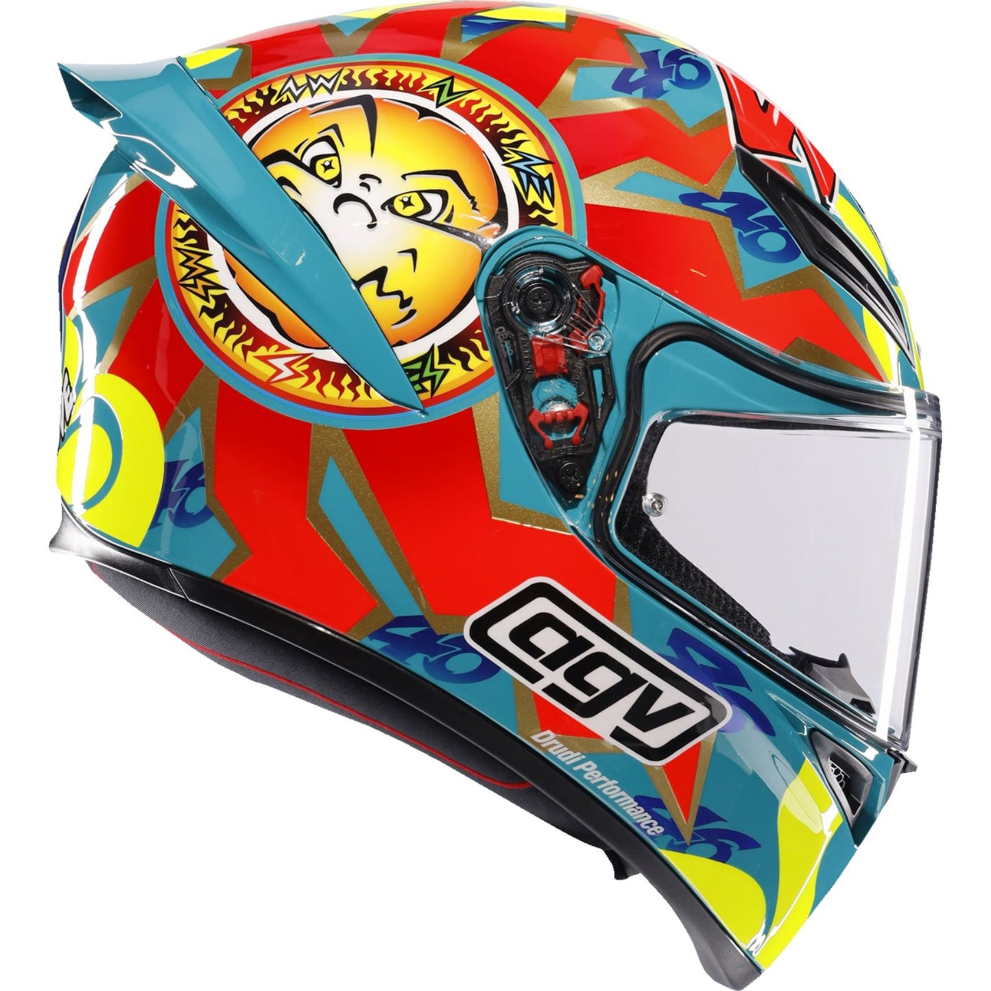 AGV Helmets K1 S Helmet - Rossi Mugello 1999_1840727