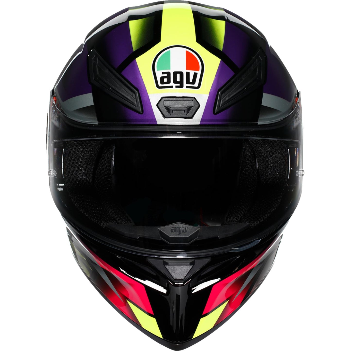 AGV Helmets K1 S Helmet - Fastlap - Black/Purple/Pink_1840248